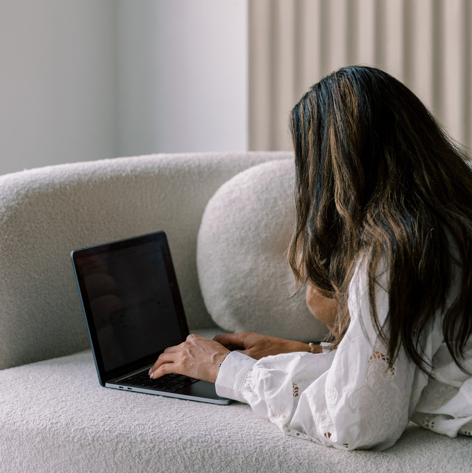 Woman at laptop